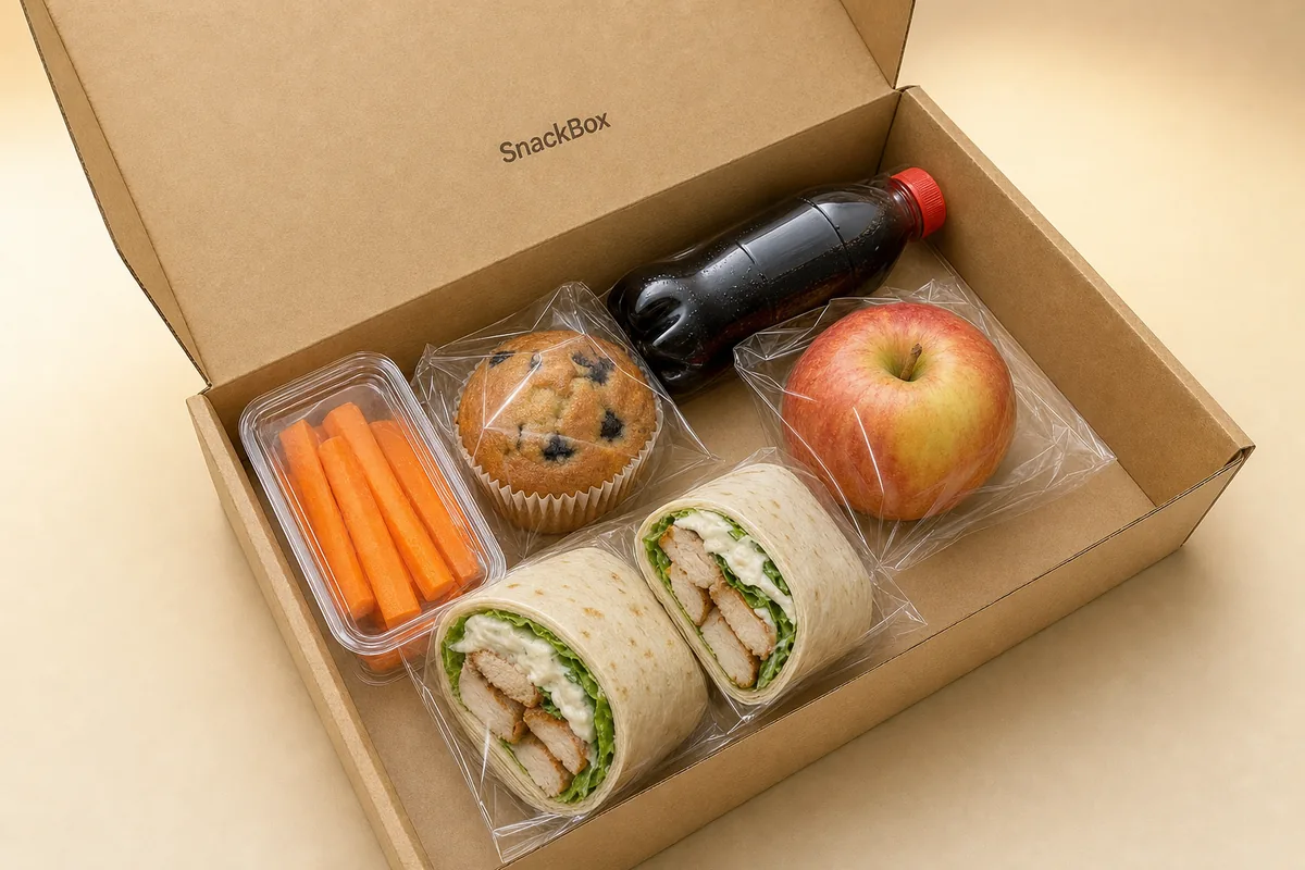 EXPO BOX — Ланч-бокс с курицей · 5 позиций, 499 ₽ за человека